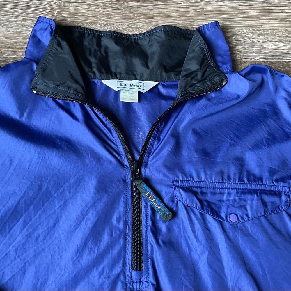 L.L.Bean Purple Windbreaker - Picture 5 of 10